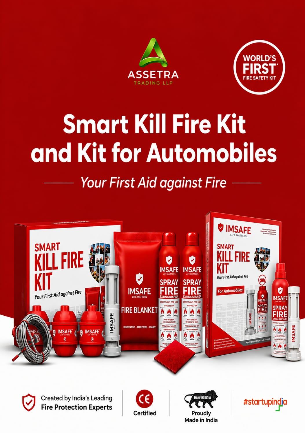 Smart Kill Fire Kit – complete fire safety solution
